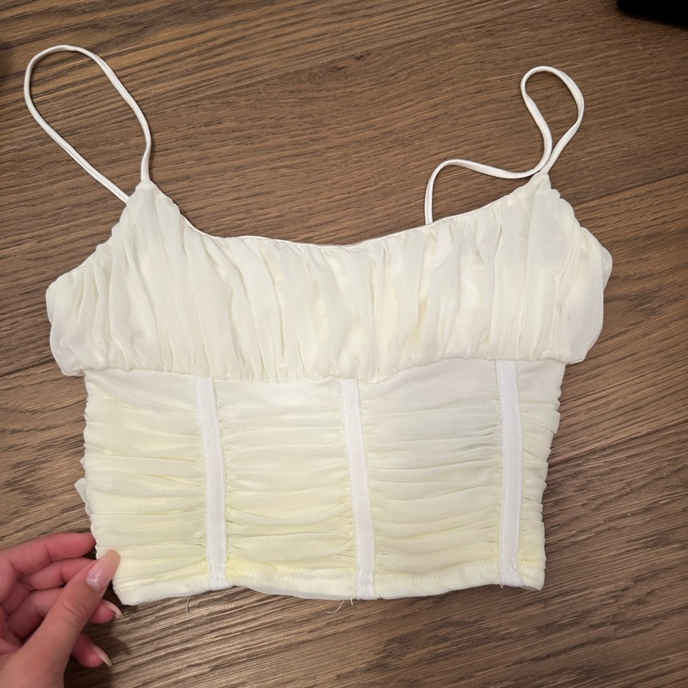 princess polly white top